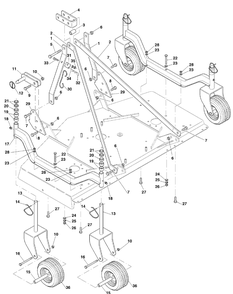 Part Location Diagram of BF-003-2687 MTD Bolt Te 16 X 40